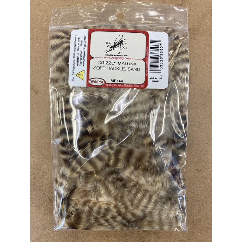 Grizzly Matuka Soft Hackle