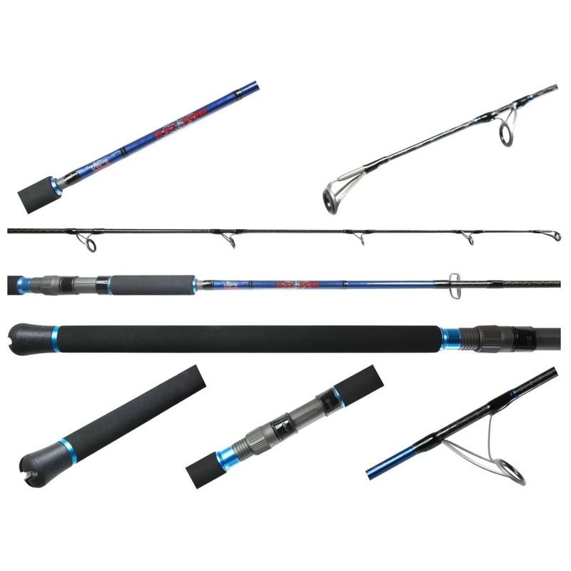 Jigging World Black Widow Popping Rods