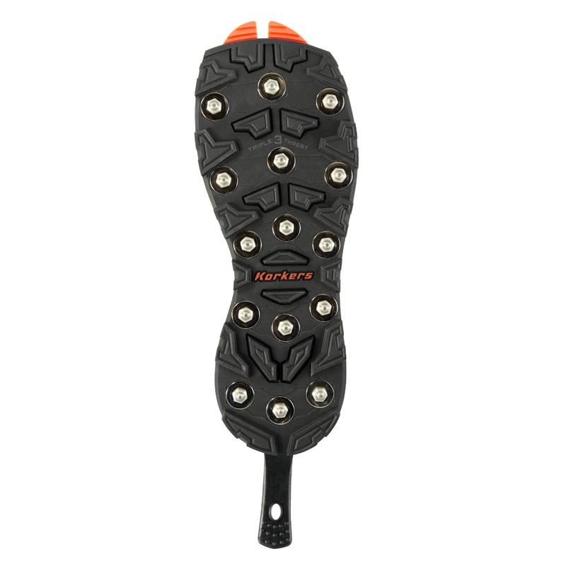 Korkers OmniTrax v3.0 Triple Threat Soles – Carbide Spikes