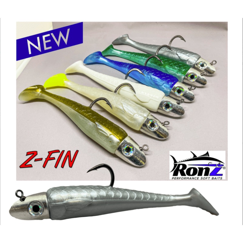 RonZ Z-Fin Big Game Series HD Rigged Sand Eel