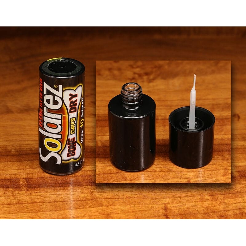 Solarez Bone Dry Ultra Thin Formula 0.5 Oz Bottle With Applicator Brush