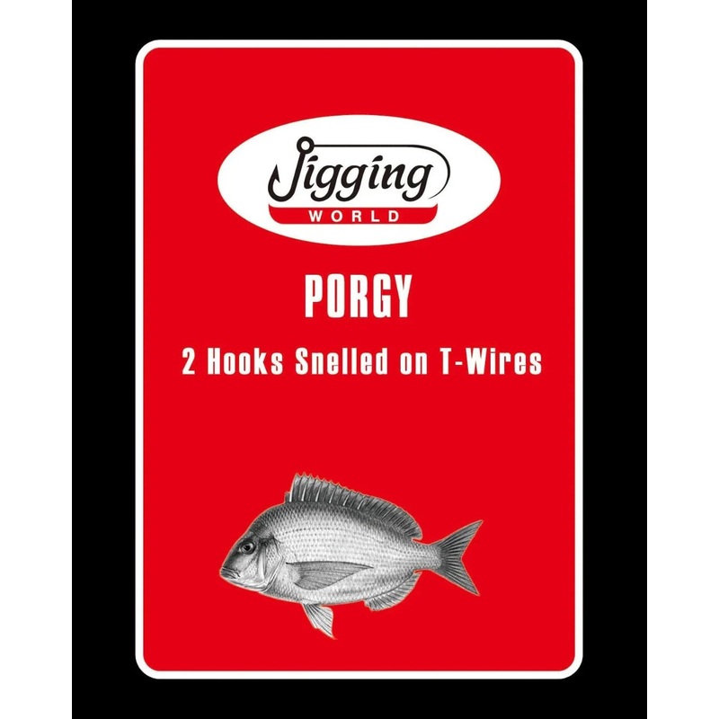 Jigging World Porgy Hi-Lo on T-Wire Rigs