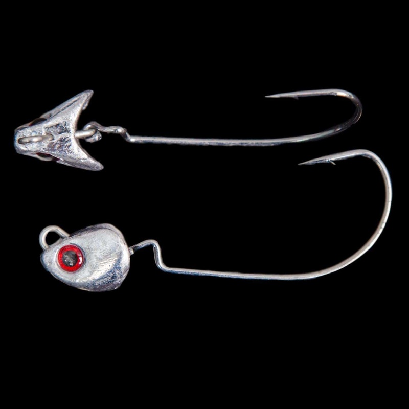 Fish Snax 1 Oz Wiggle Jighead – 2 Pack