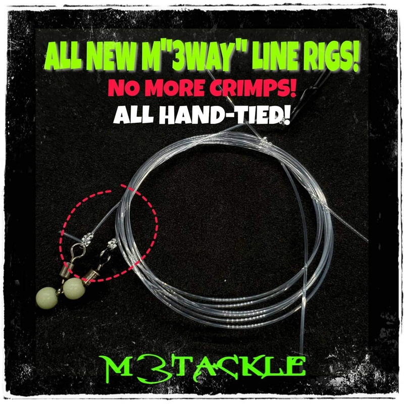 M3Tackle “3-Way” Line Rigs