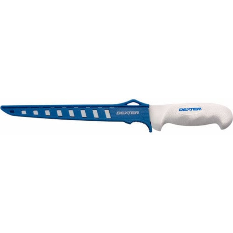 Dexter SG133-8EG Sofgrip 8in Flexible Narrow Fillet Knife w/ Edge Guard