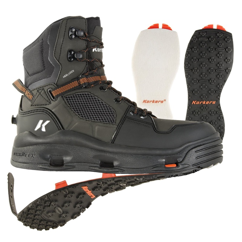 Korkers Terror Ridge Wading Boot (Felt & Cling on Soles)