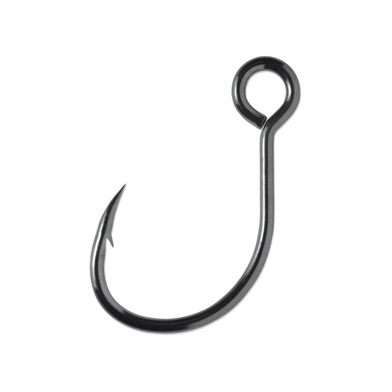 VMC 7237 Coastal Black Inline Single 1X Fishing Hook