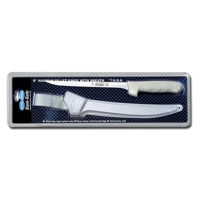 Dexter Sani-Safe Narrow Fillet Knives with Sheath