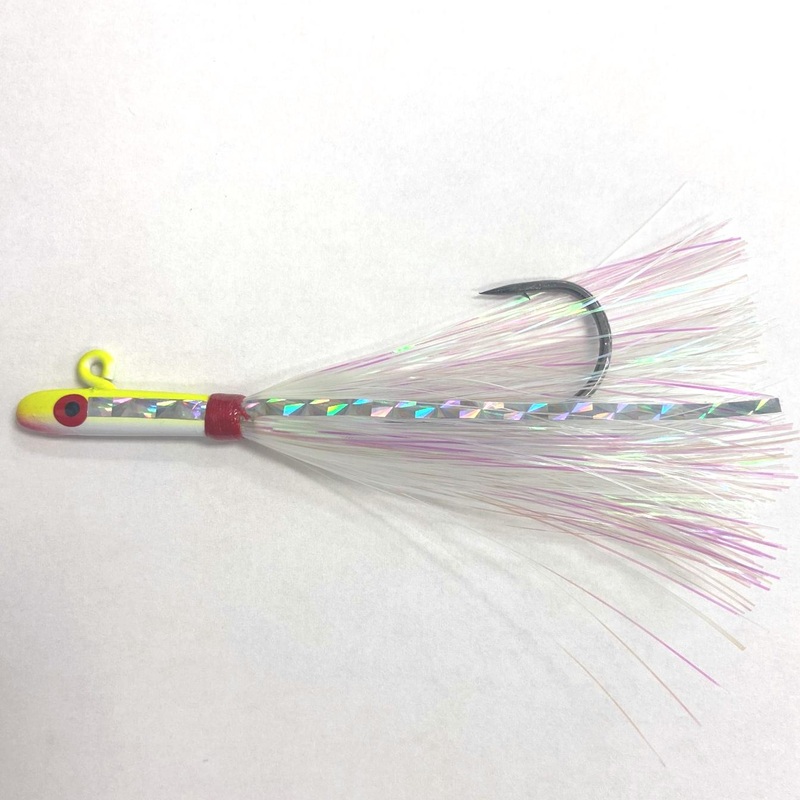 Tsunami Glass Minnow w/ Mylar Skirt XL Hook Teaser
