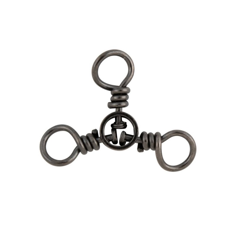 Tsunami Three Way Swivel (Black Stainless)