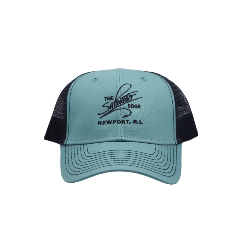 Saltwater Edge Logo Sideline Trucker Hat