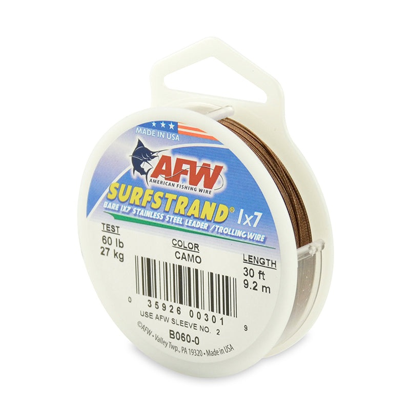AFW Surfstrand 1×7 Stainless Steel Leader Wire