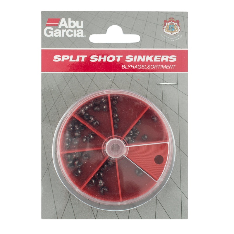 ABU GARCIA ASSORTED SPLIT SHOT DISPENSER