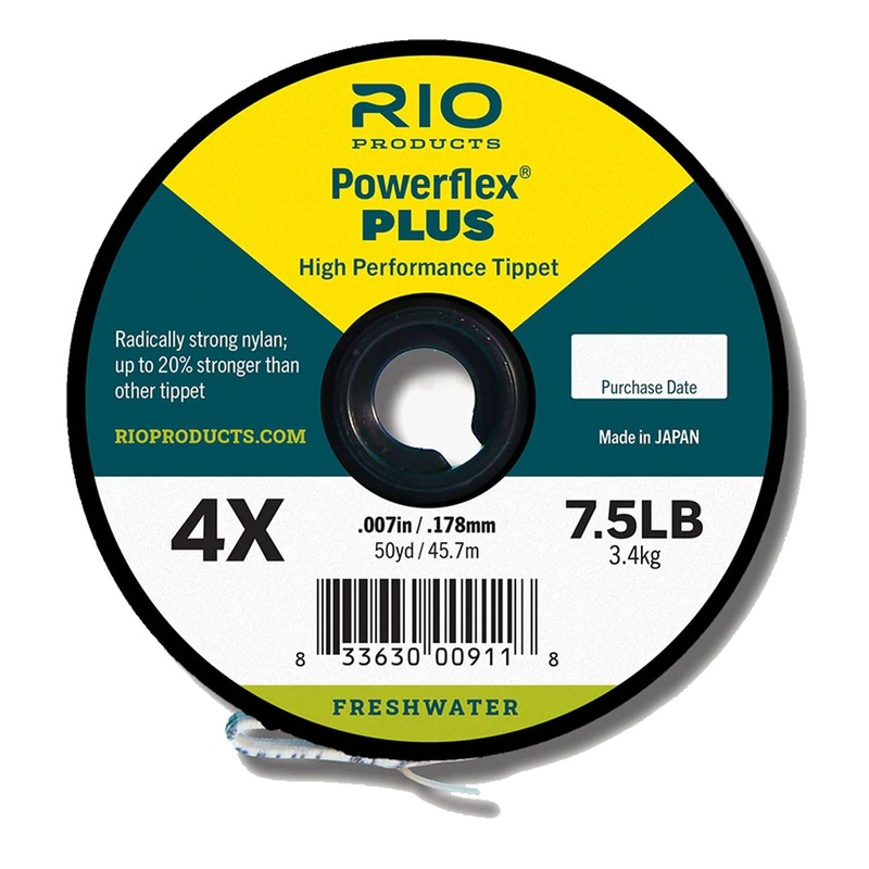 RIO POWERFLEX PLUS TIPPET 3 PACK