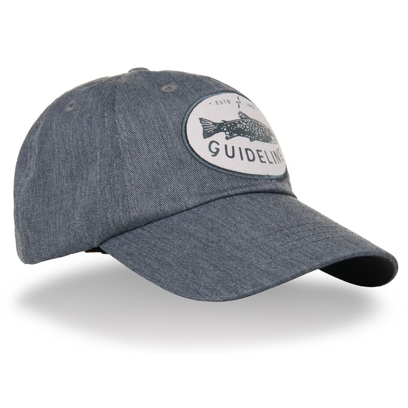 GUIDELINE THE TROUT CAP BLACK HEATHER