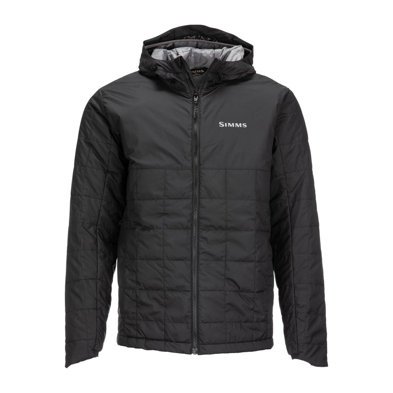SIMMS FALL RUN HOODED JACKET BLACK