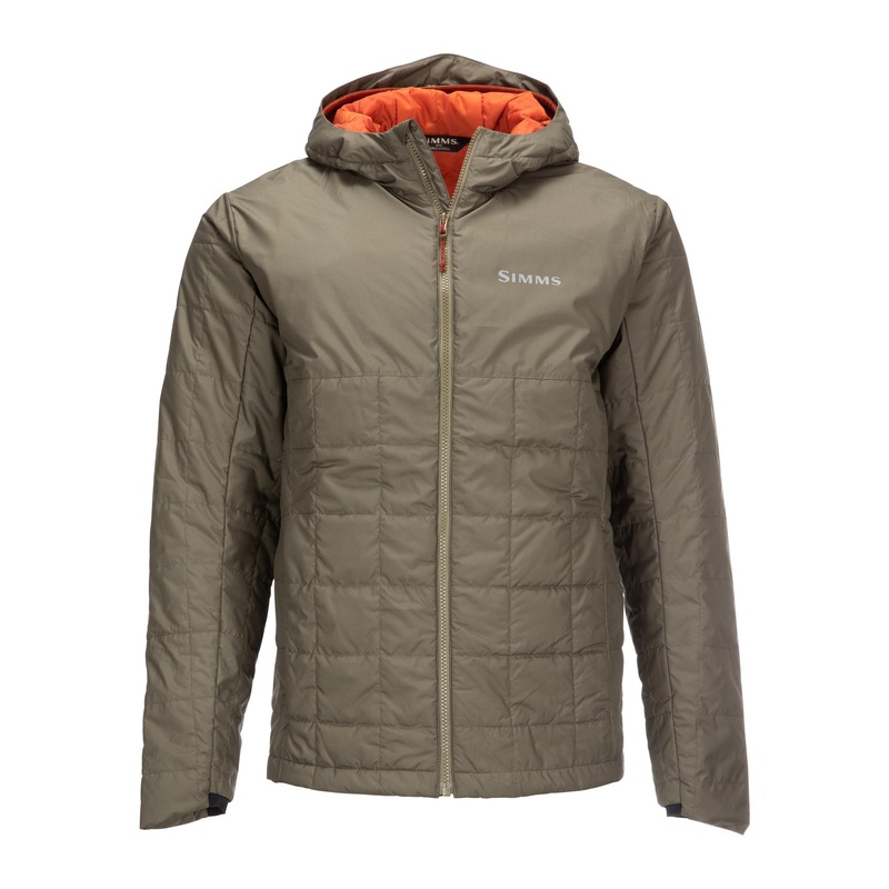 SIMMS FALL RUN HOODED JACKET DARK STONE