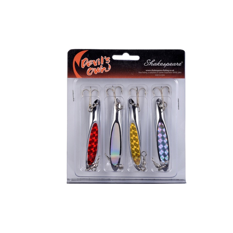 SHAKESPEARE DEVILS OWN SLITHER SELECTION – 4pk