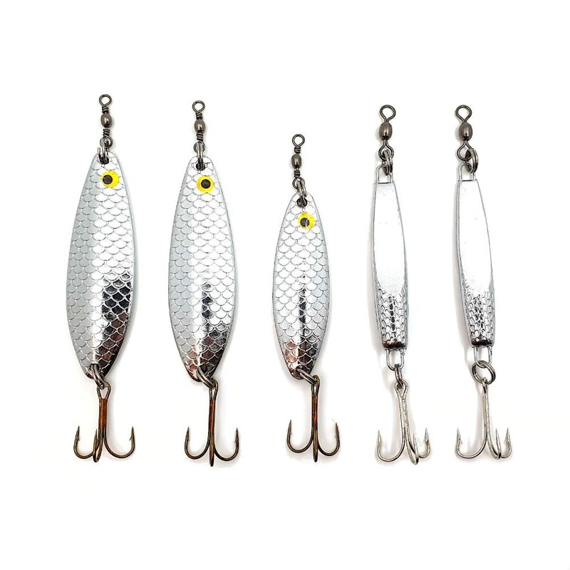 DENNETT METAL JIG KIT ASSORTED SEA LURES – 5pk