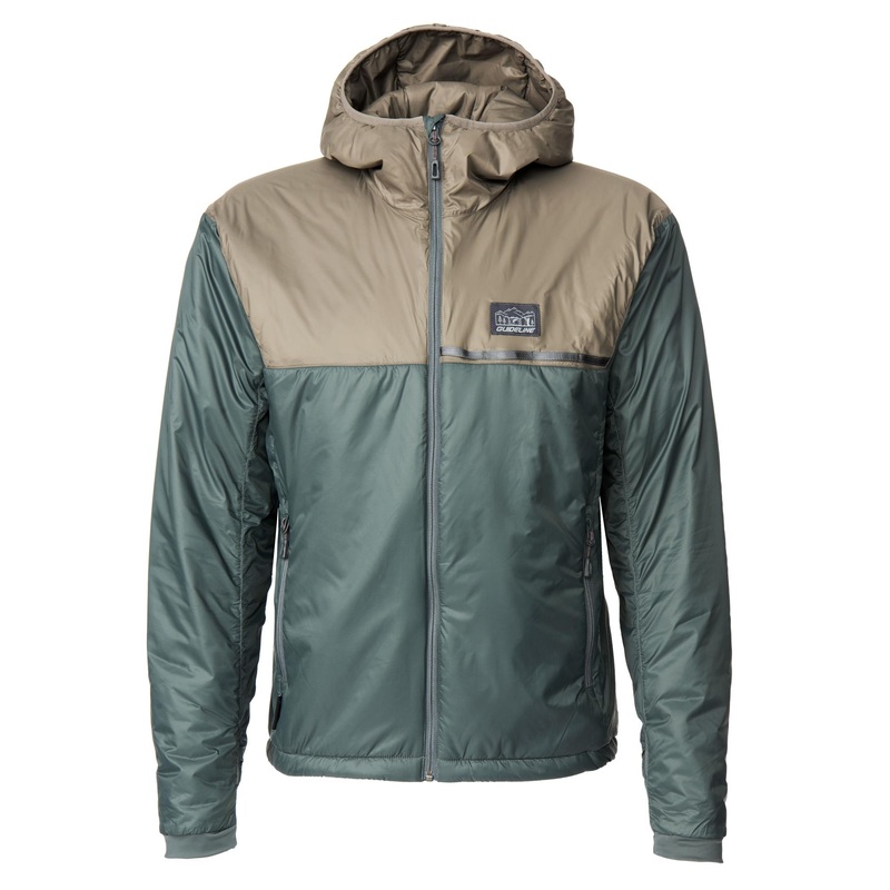 GUIDELINE LOFT JACKET WALNUT/ALGAE GREEN
