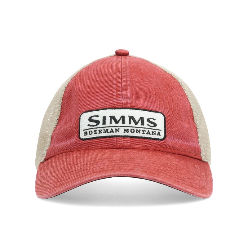 SIMMS HERITAGE TRUCKER CAP ORANGE