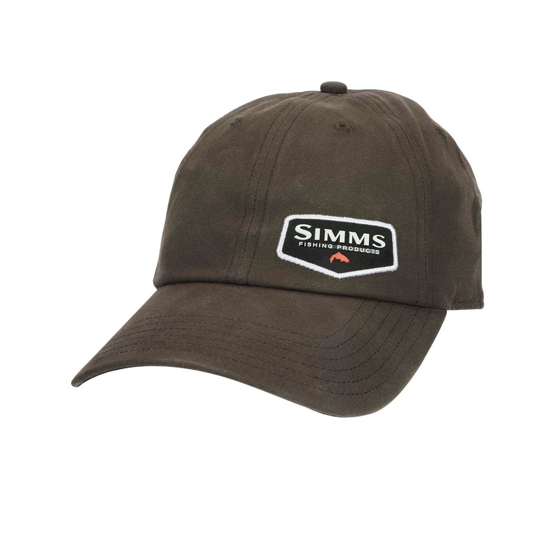 SIMMS OIL CLOTH CAP COFFEE