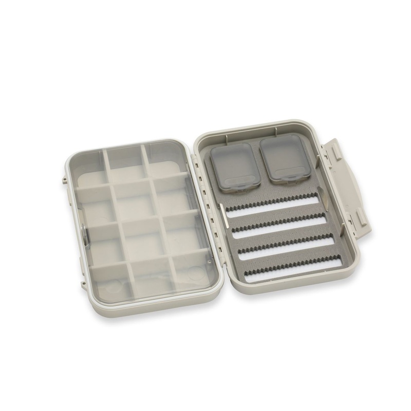 C&F DESIGN MEDIUM DRY DROPPER FLY CASE OFF-WHITE