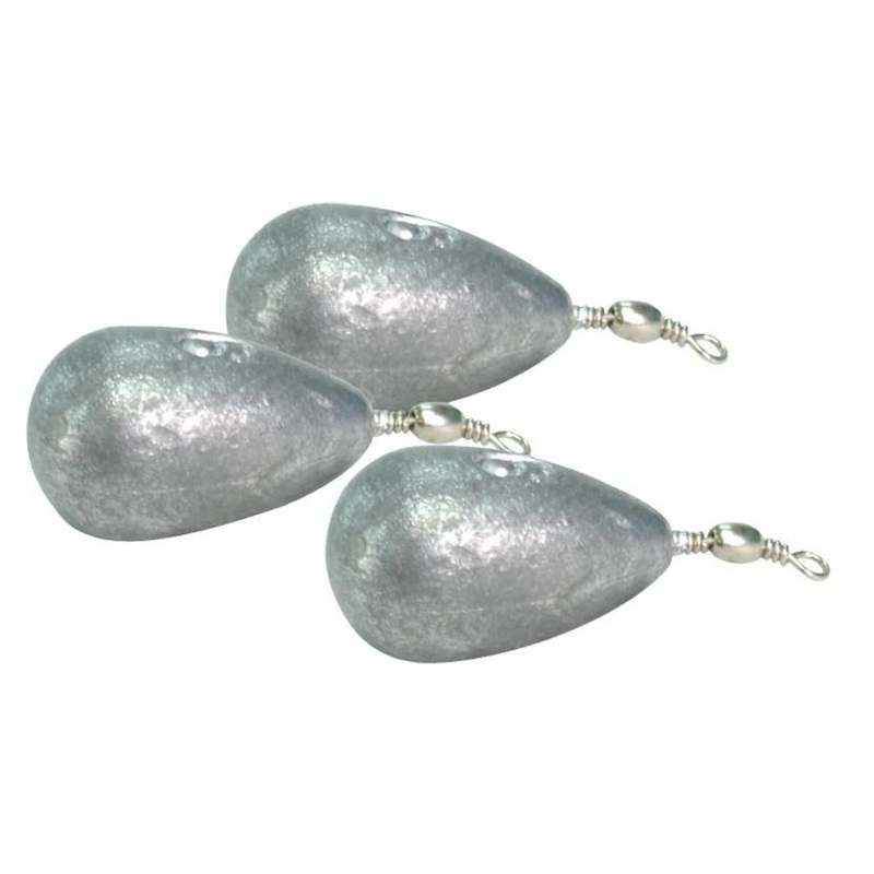 DENNETT 1.5oz LEAD BOMB WEIGHT (WITH SWIVEL)