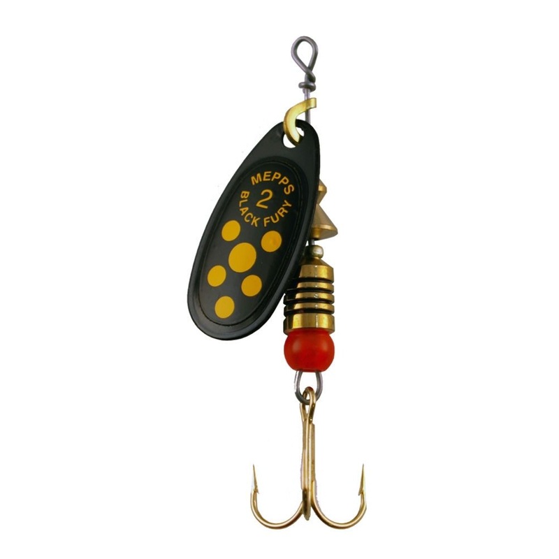 MEPPS COMET BLACK FURY SPINNER