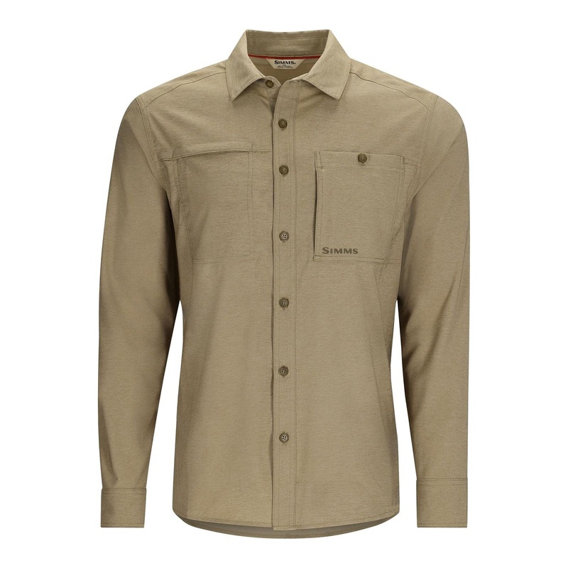 SIMMS CHALLENGER SHIRT BAY LEAF