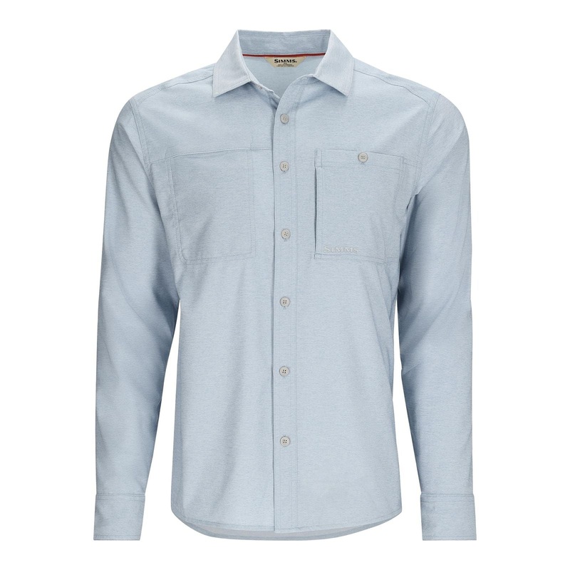 SIMMS CHALLENGER SHIRT STEEL BLUE