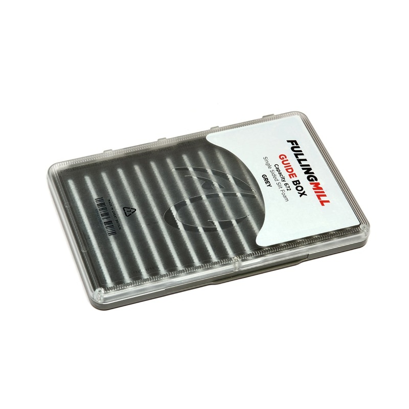 FULLING MILL GUIDE FLY BOX GREY