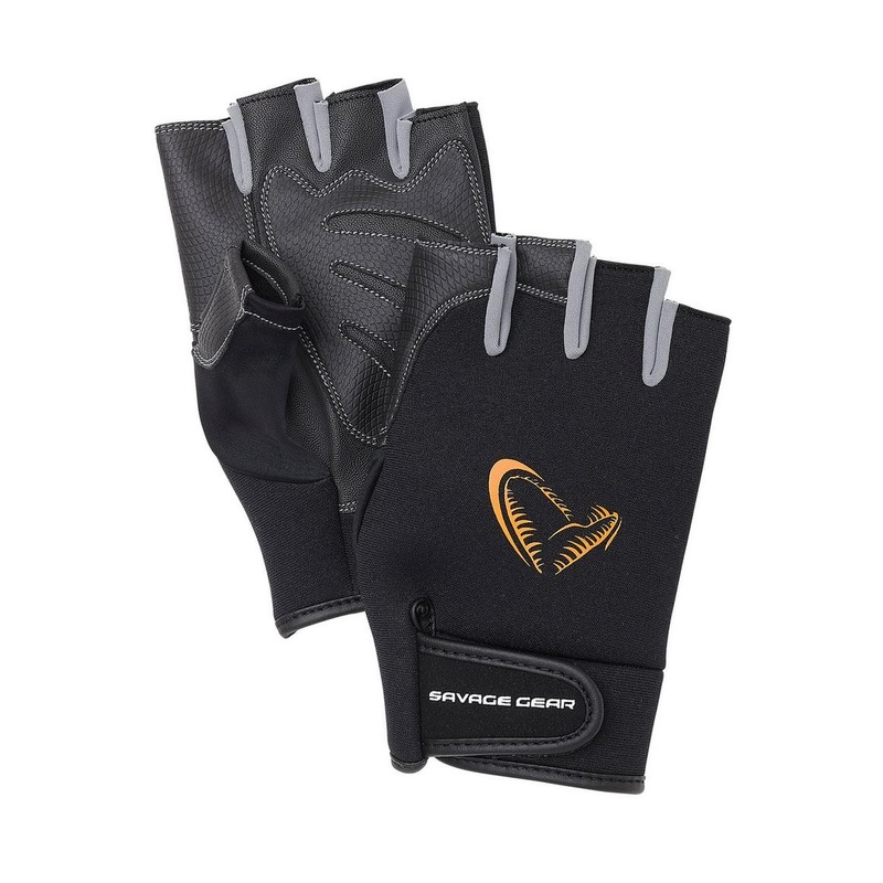 SAVAGE GEAR NEOPRENE HALF FINGER GLOVES
