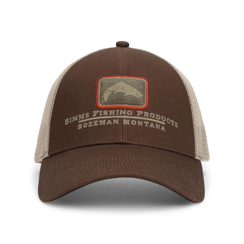SIMMS TROUT ICON TRUCKER CAP KONA