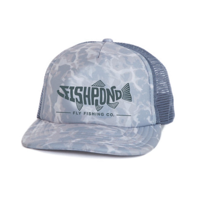 FISHPOND PESCADO TRUCKER CAP OVERCAST CAMO