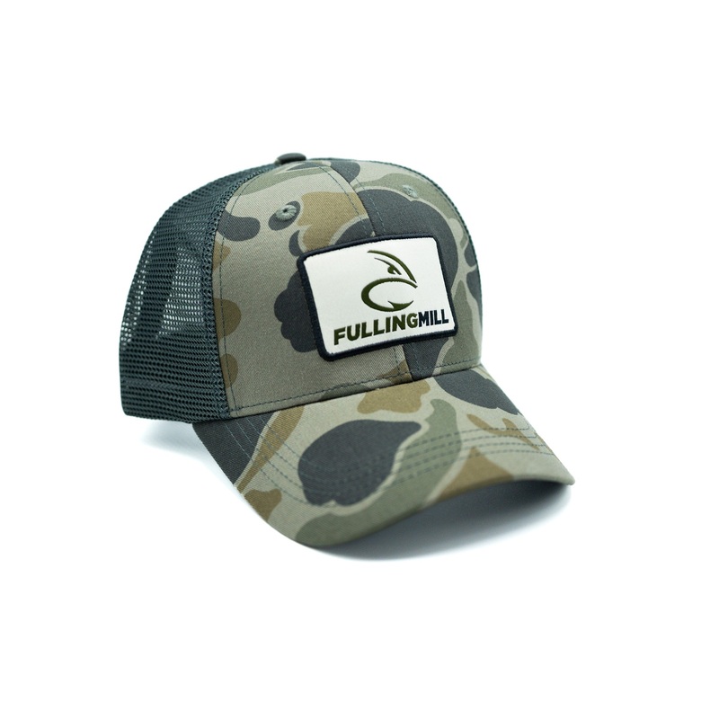 FULLING MILL CAMO TRUCKER HAT