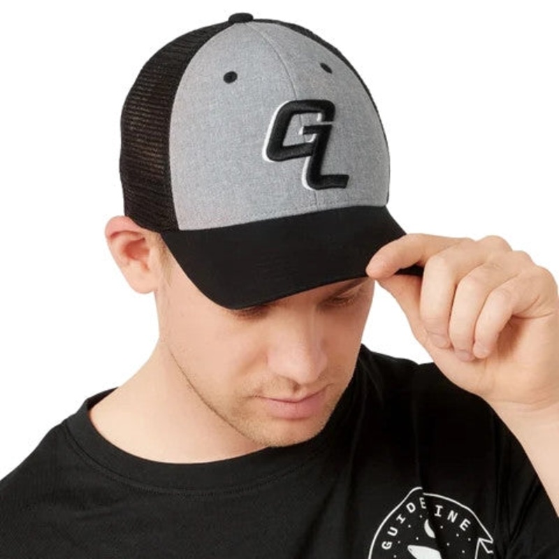 GUIDELINE GL LOGO CAP – HEATHER GREY/BLACK