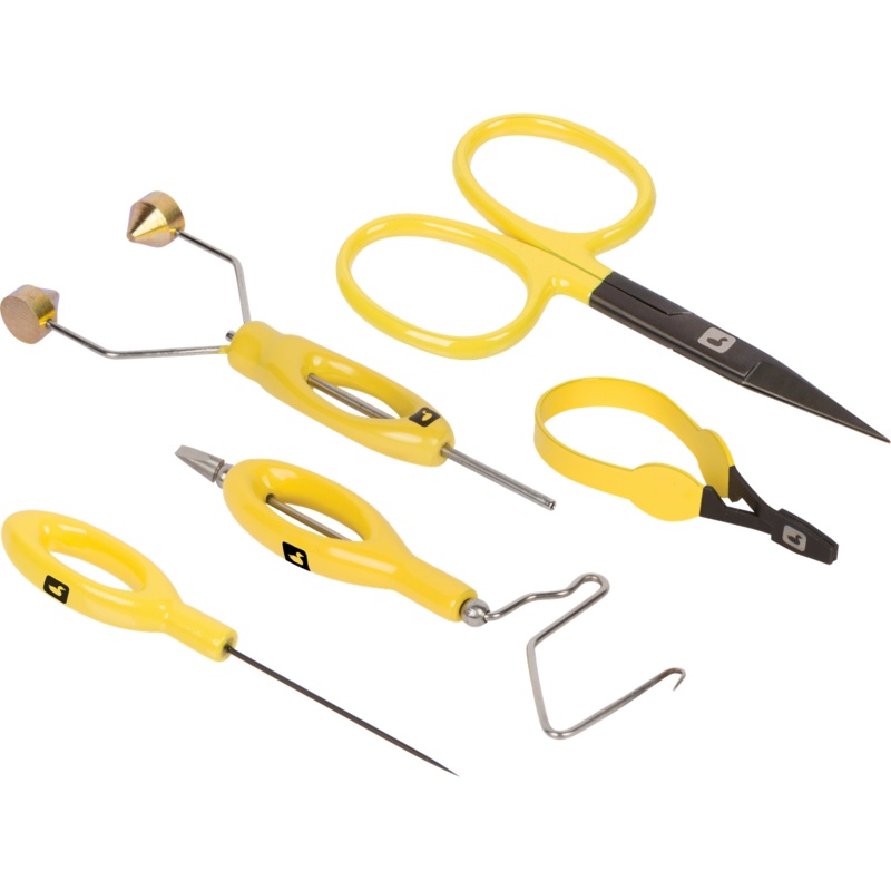 LOON CORE FLY TYING TOOL KIT – YELLOW
