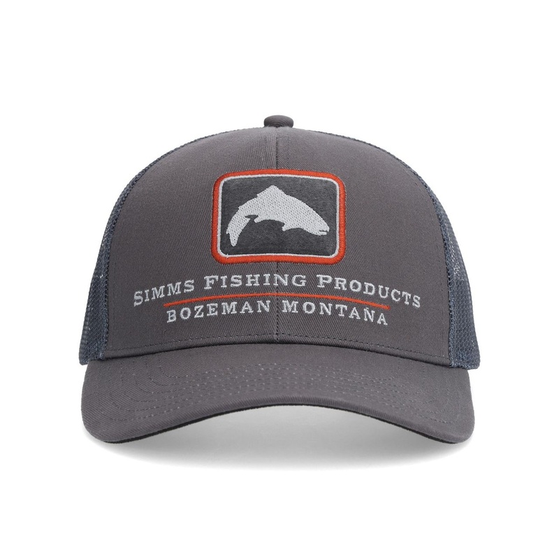 SIMMS DOUBLE HAUL ICON TRUCKER CAP SLATE