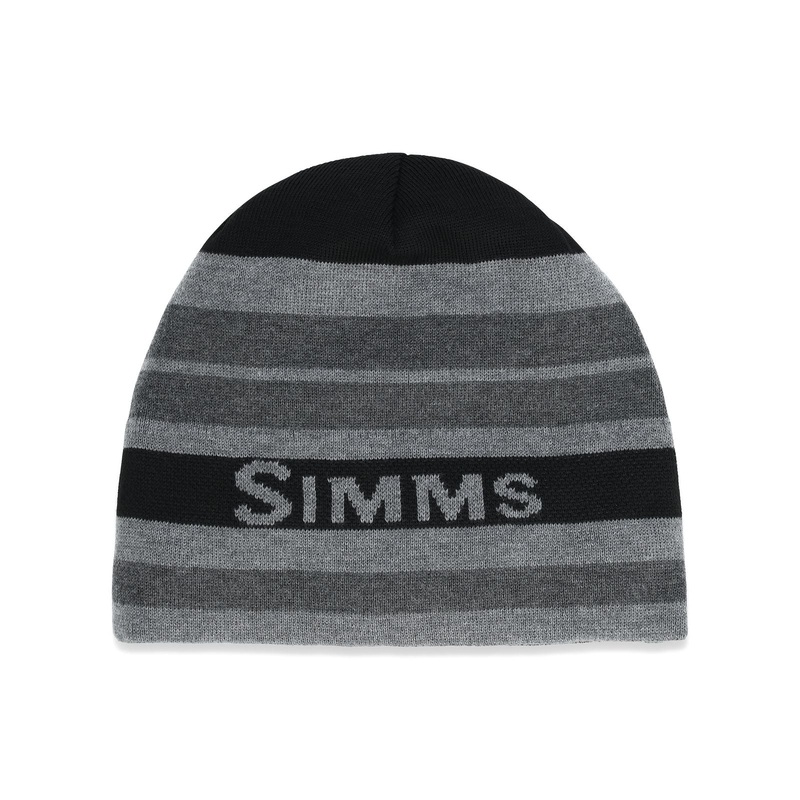 SIMMS EVERYDAY BEANIE CARBON STRIPE