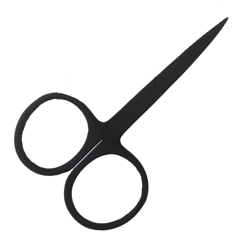 TURRALL BLACK SCISSORS – LARGE FINGER HOLE