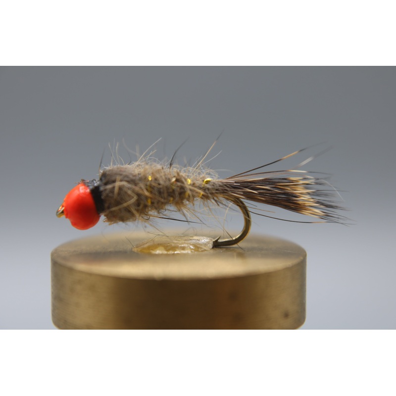Bead Head Hares Ear Nymph Hot Head Tan