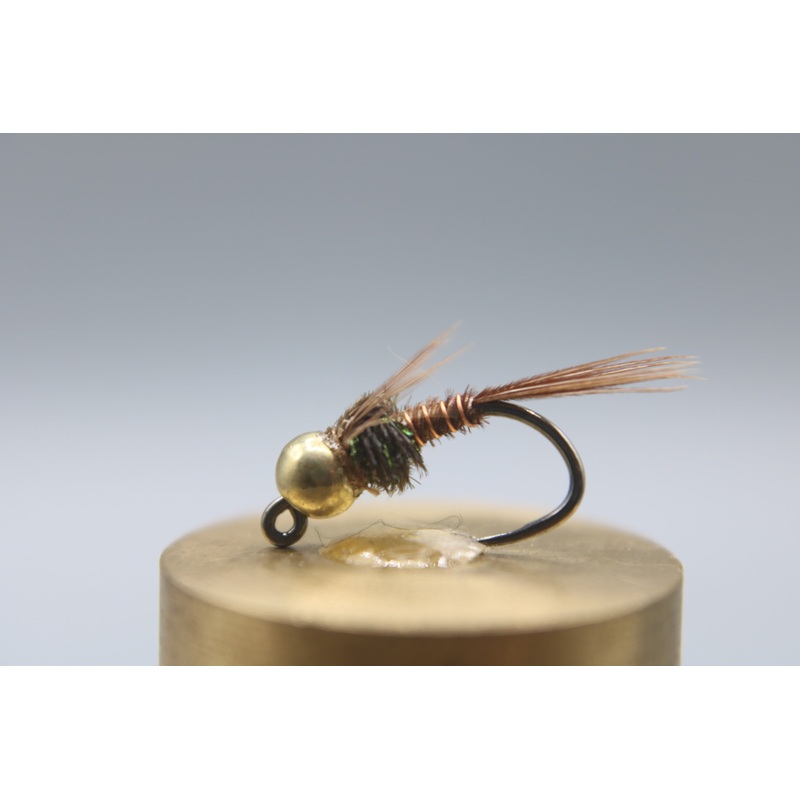 Tungsten Bead Barbless Jig Pheasant tail