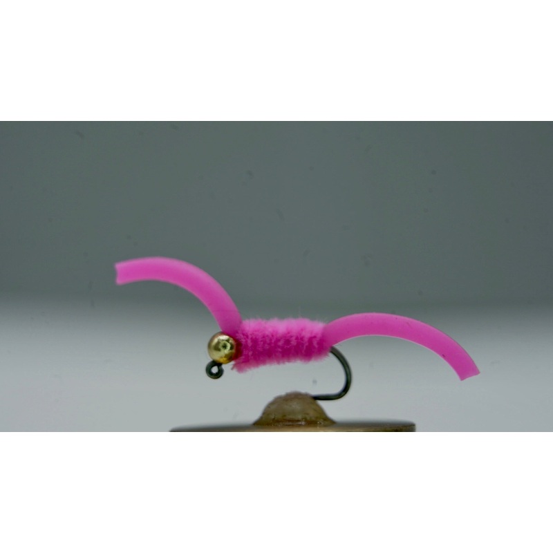 Tungsten Bead Barbless Jig Squirmy Worm