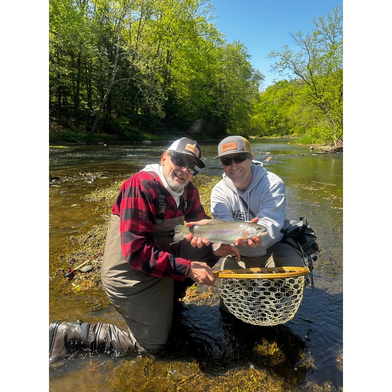 Guided fishing day