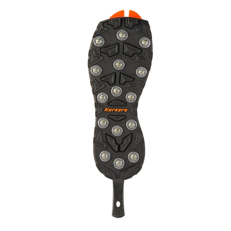 Korkers performance outsoles- triple threat carbide spikes