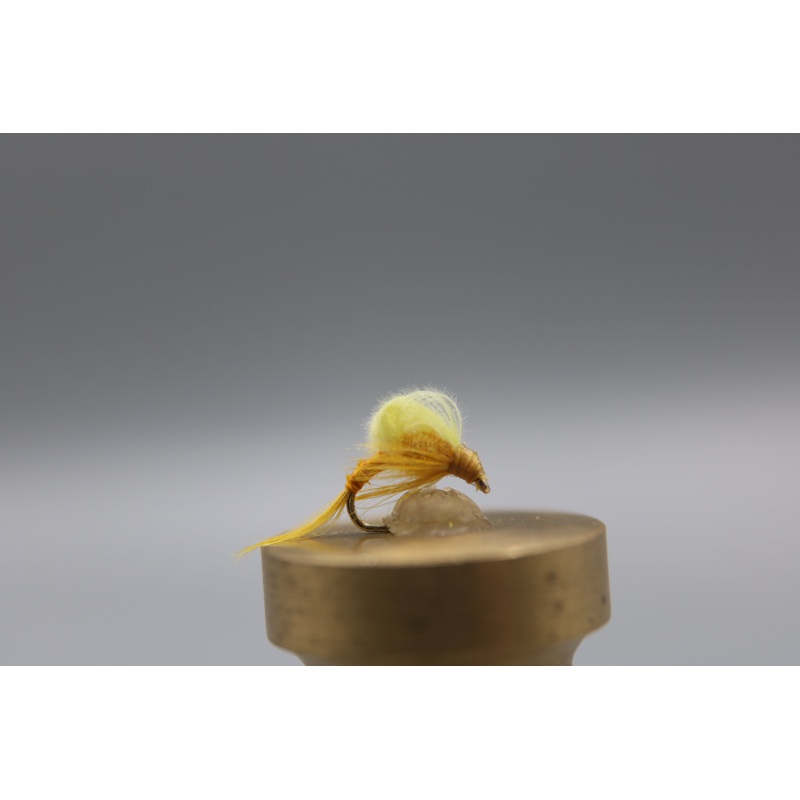 Sulphur CDC Loop Wing Emerger Dry