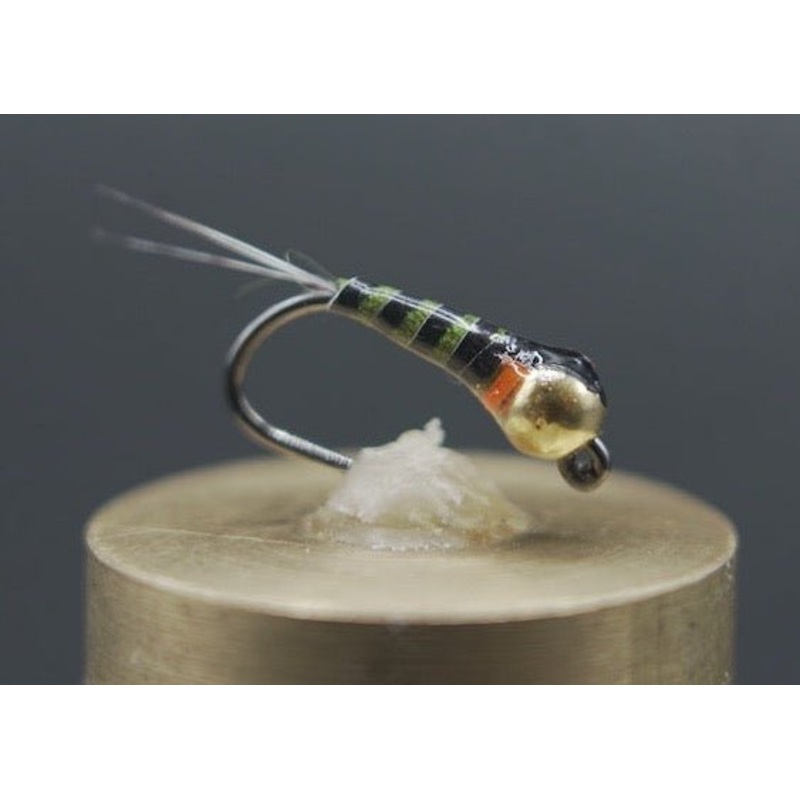 Tungsten Bead Barbless Jig Quill Body Perdigon