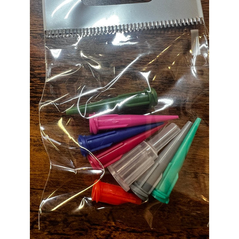 UV glue tips