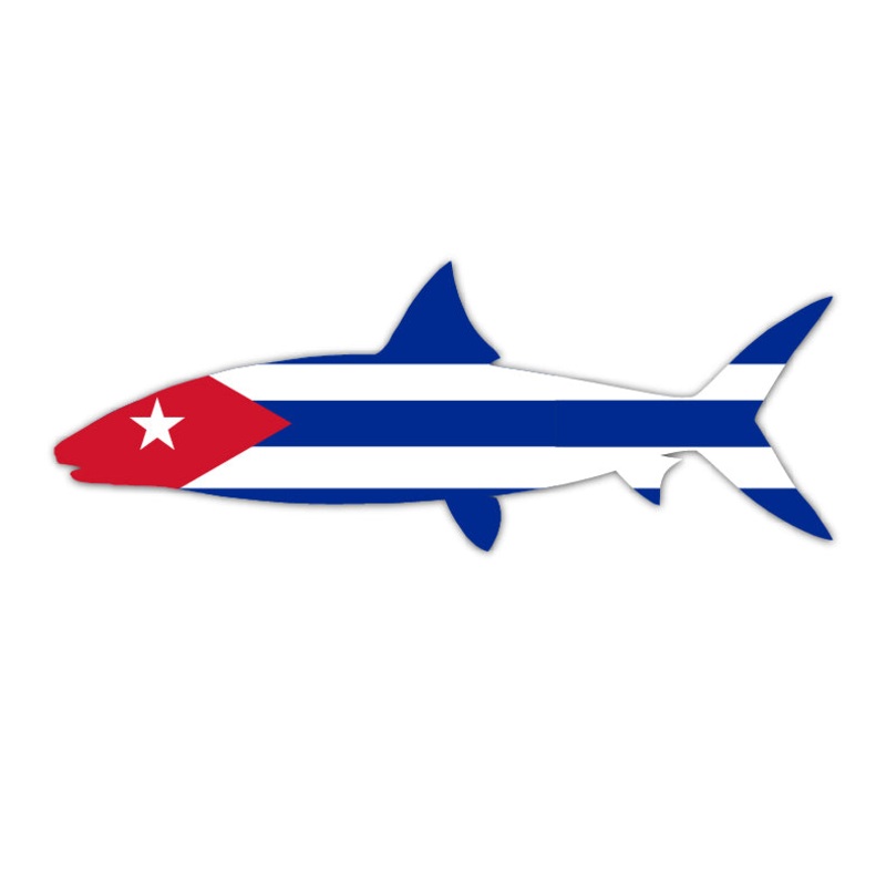 Cuba Bonefish Sticker